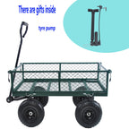 Wagon Cart Garden Cart Trucks in Green