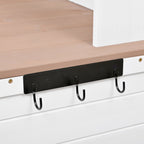 TOPMAX 65.7" Tall Garden Potting Bench Table with Hutch