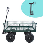 Wagon Cart Garden Cart Trucks in Green