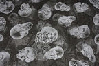 Skull Cloth Prop 30'' x 118'' Halloween Decoration