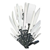 20-Piece: Ronco Full-Tang Handle Professional Kitchen Knife Set