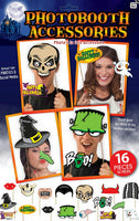 Halloween Party Social Media Photo Booth Fun Signs 16 Different Pieces Kit
