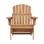 Oversize Outdoor Folding Adirondack Chair, Patio Chair For Garden