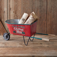 Farm Fresh Christmas Trees Wheelbarrow