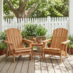 Oversize Outdoor Folding Adirondack Chair, Patio Chair For Garden