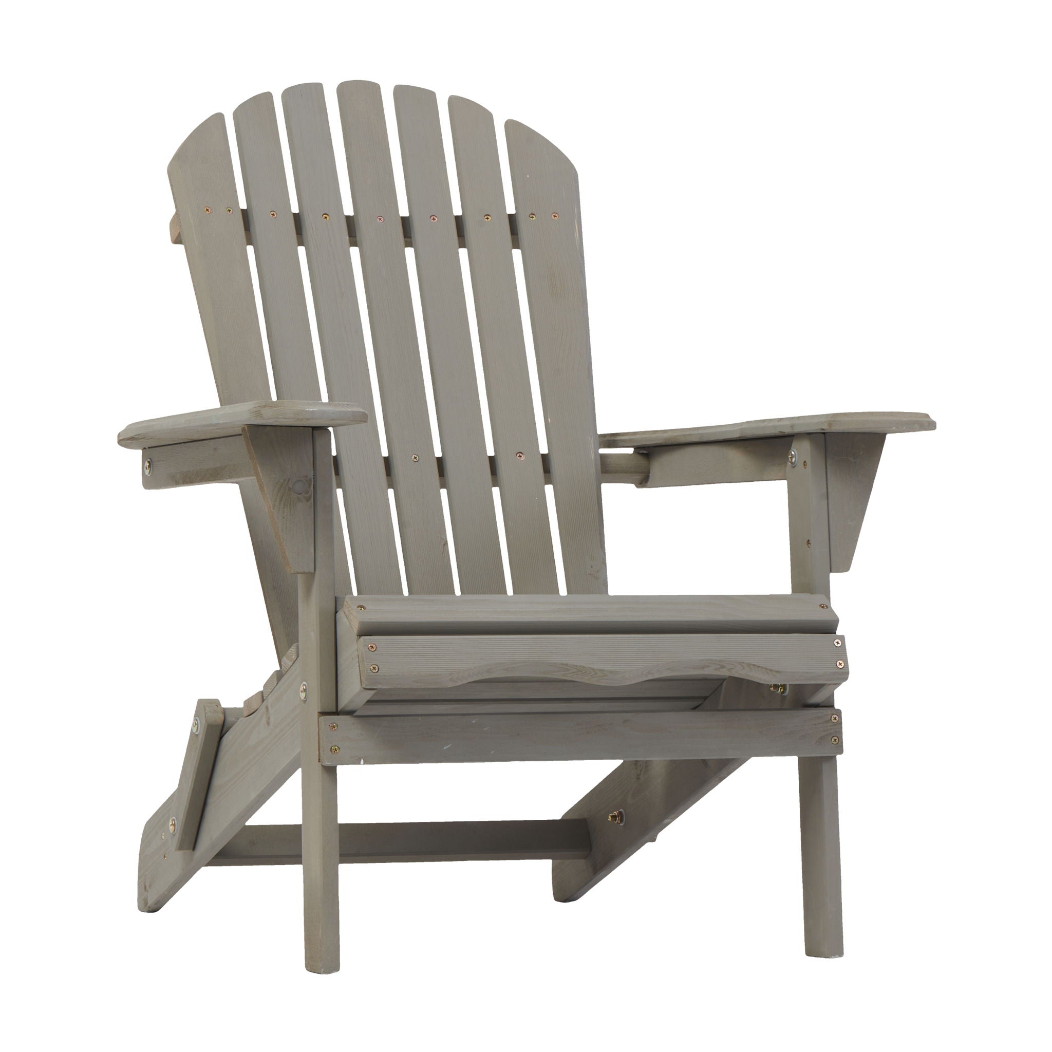 Oversize Outdoor Folding Adirondack Chair, Patio Chair For Garden