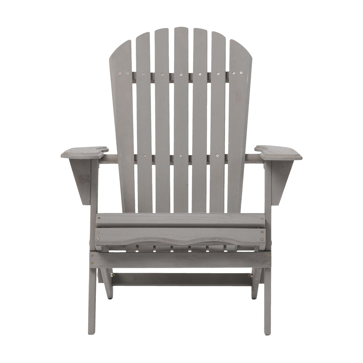 Oversize Outdoor Folding Adirondack Chair, Patio Chair For Garden