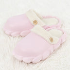 Non-Slip Furry Shark Slides