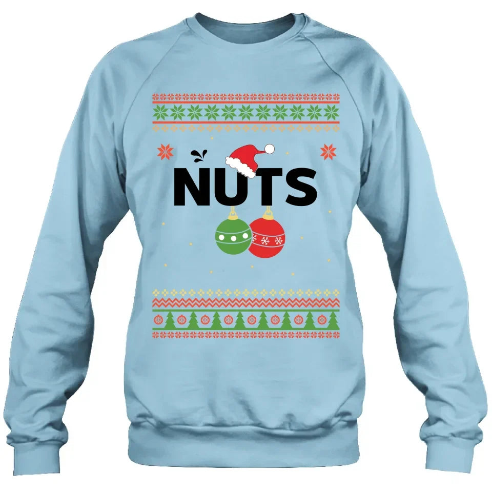 Personalized Couple Sweatshirt - Christmas Gift Idea For Couple/Him/Her