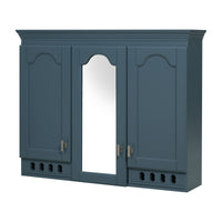 Wall Mount Mirror Cabinet With Adjustable Shelves, Soft Closing Hinges