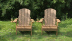 2-Piece All-Season Outdoor Lounge Chairs For Patio Leisure & Garden Relaxation Moments