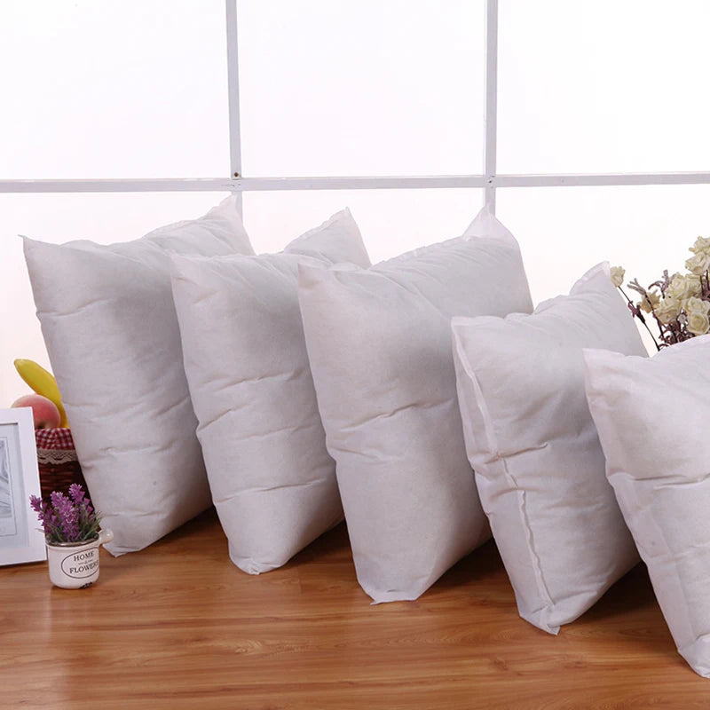 30*30/35*35/40*40/45*45 /50*50/55*55/60*60cm Solid Cushion Core Head Waist Pillow Inner PP Cotton Filler Cushion Filling #A