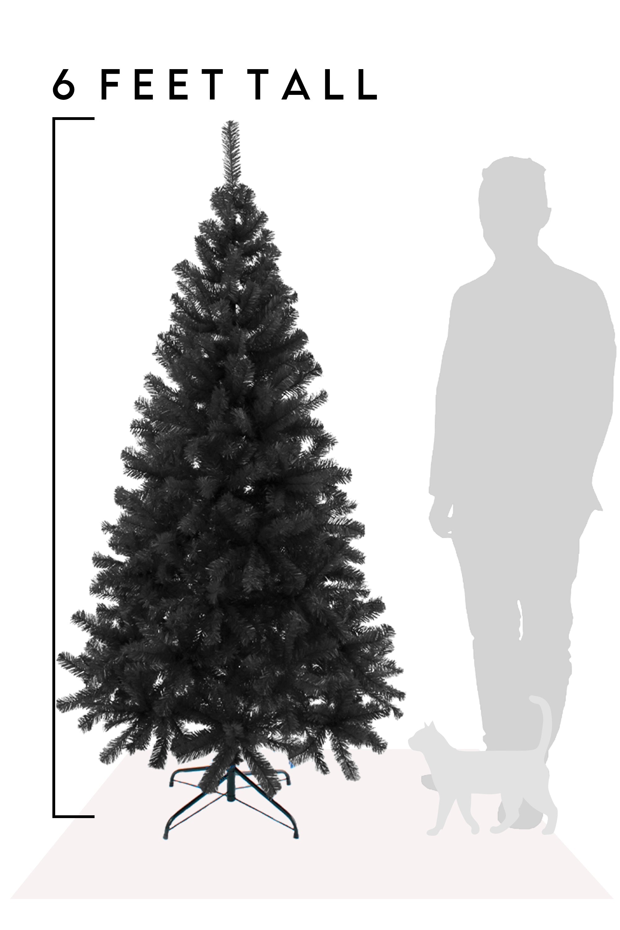 Black Canadian Pine Christmas Tree