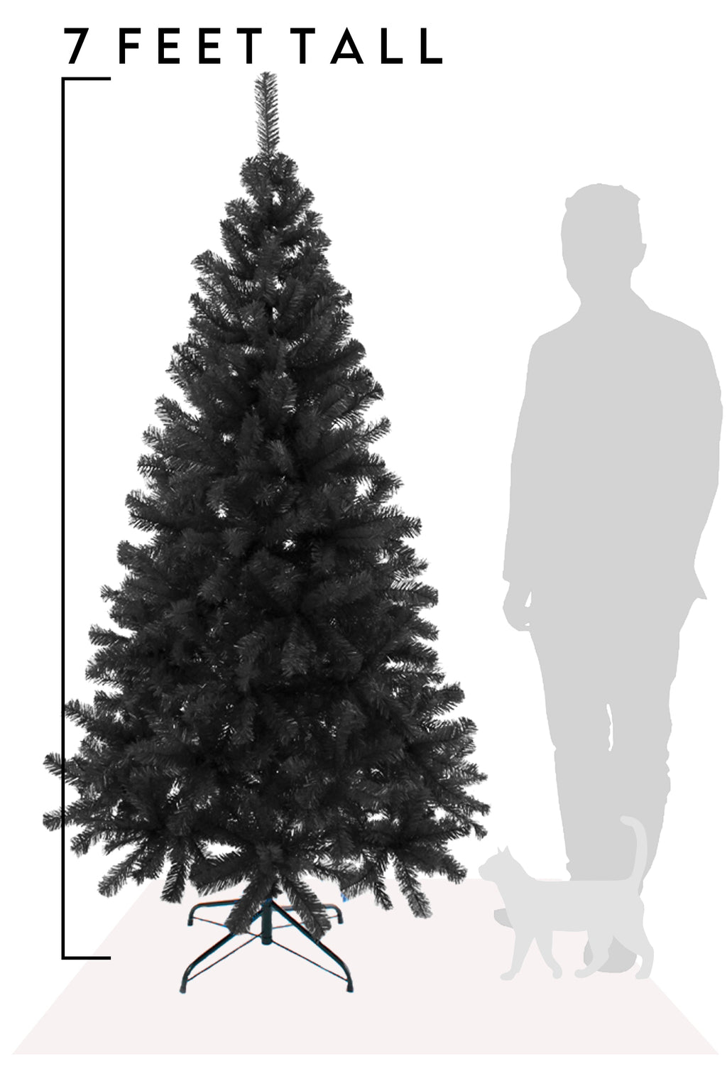 Black Canadian Pine Christmas Tree