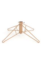 Rose Gold Slim Christmas Tree Unlit with Metal Stand