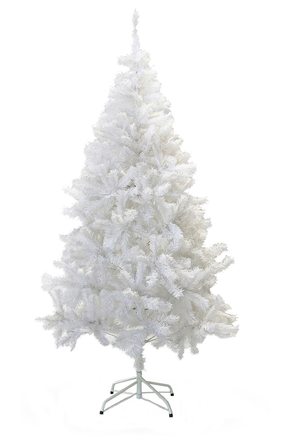 White Crystal Artificial Christmas Tree - Unlit