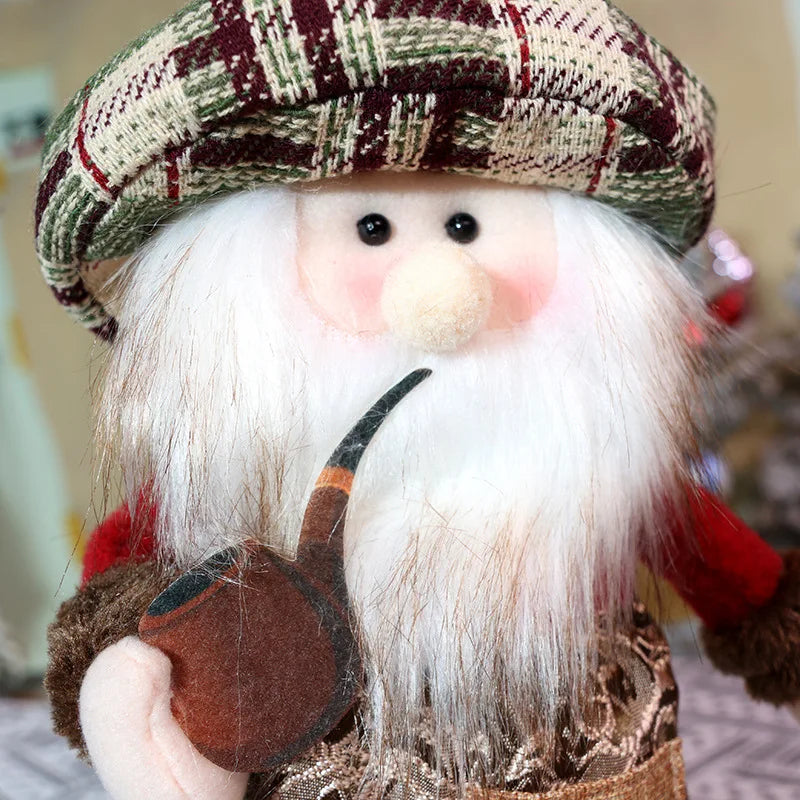 Christmas decorations - Nordic style miniature figurines - Christmas ornaments - Old man snowman doll decorations