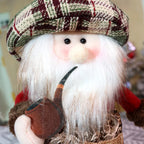 Christmas decorations - Nordic style miniature figurines - Christmas ornaments - Old man snowman doll decorations