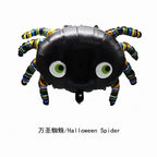 Halloween Pumpkin Ghost Balloons Halloween Decoration Spider Foil Balloon Bat Globos Halloween Party Supplies Inflatable Kid Toy