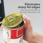 Hamilton Beach Smooth Touch Electric Automatic Can Opener Easy Push Down Lever Eliminates Sharp Edges Opens All Standard-Size