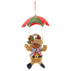 Navidad Snowman Xmas Hanging Ornament Santa Claus Parachute Pendant Christmas Decoration