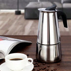 12Cup Coffee Maker Stainless Steel Espresso Maker 600ML Moka Pot Espresso Maker For Home Kitchen Camping Coffee Pot