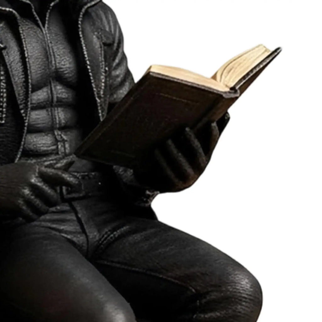Halloween  Aesthetic Spooky Statue Figurine Bookshelf Decor Goth Fantasy Art Mystery Man Decor for Table Centerpiece Shelf