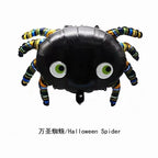 Halloween Pumpkin Ghost Balloons Halloween Decoration Spider Foil Balloon Bat Globos Halloween Party Supplies Inflatable Kid Toy