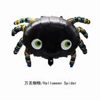 Halloween Pumpkin Ghost Balloons Halloween Decoration Spider Foil Balloon Bat Globos Halloween Party Supplies Inflatable Kid Toy