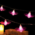 Halloween Led Lights String Twinkle Party Festoon Light Decoration Skull Pumpkin Bat Outdoor Lights Garland Street Portable