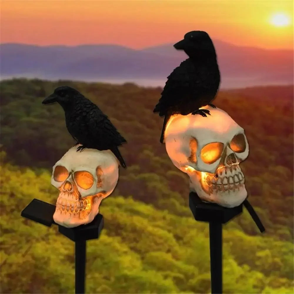 Halloween Outdoor Light Skeleton Ghost Horror Grimace Party Decor for Courtyard Home Holiday Lighting Garden Decoration