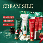 Christmas Hand Cream Set, Contains 3 Styles, Each 30g, Contains Niacinamide, Hyaluronic Acid and Other Ingredients, Moisturizing Texture, Nourishes the Skin, and Has a Light Fragrance Seasonal Maintenance, Christmas-Themed Pa
