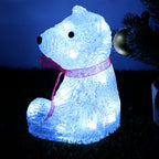 Santa Snowmen Xmas Elk Ornament Light Christmas Day Decoration Holiday Lighting Presents Kids New Year Gift Led Light Christmas