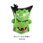 Halloween Pumpkin Ghost Balloons Halloween Decoration Spider Foil Balloon Bat Globos Halloween Party Supplies Inflatable Kid Toy
