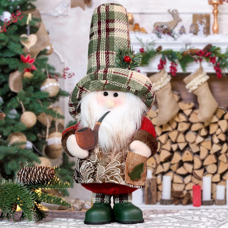 Christmas decorations - Nordic style miniature figurines - Christmas ornaments - Old man snowman doll decorations