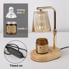 Dimmable Candle Warmer Lamp Timer