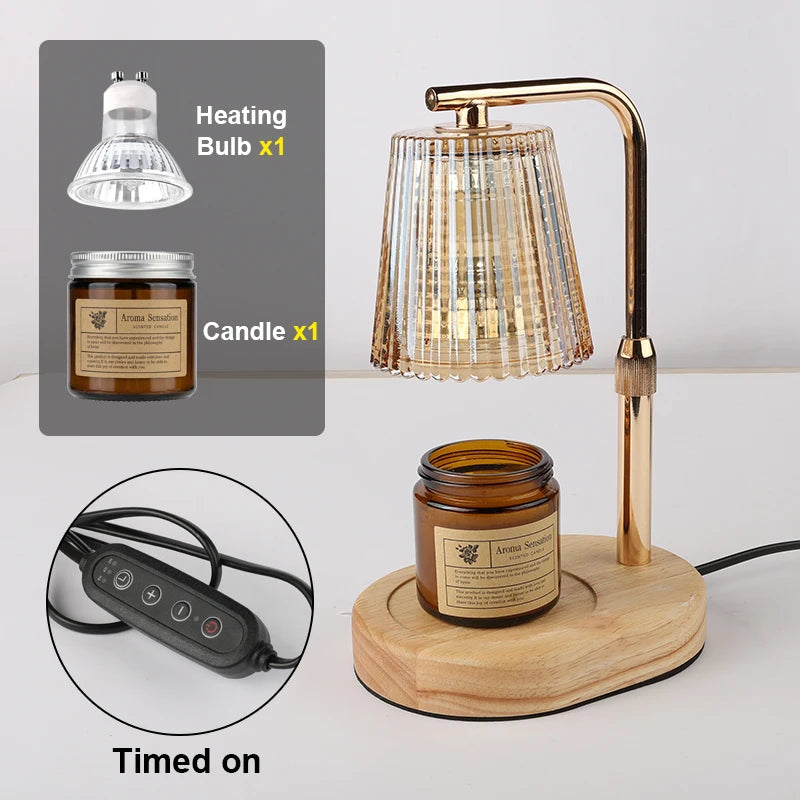 Dimmable Candle Warmer Lamp Timer