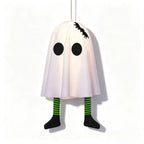 Halloween LED Ghost Pendant Lights, Glowing Wizard Hat Ghost Lantern Decorations, Spooky Hanging Ornaments for Room, Home