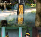 Halloween Witch Ghost Decor Horror Pendant Glowing Prank Props Electric Toys Haunted House Bar Club Home Festival Decoration