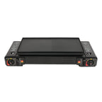 Portable Dual-Burner Camping Stove with Carrying Case 2500W Power Per Burner Ideal for Outdoor Cooking Picnics Camping Trips