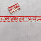 Halloween Party Decoration Warning Tape Scary Caution Tape Roll Hazard Warning Tape Indoor Outdoor Spooky DIY Prop Decorations