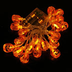 Halloween Led Lights String Twinkle Party Festoon Light Decoration Skull Pumpkin Bat Outdoor Lights Garland Street Portable