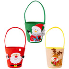 Christmas Gifts Bags Cute Santa Snowman ELK Storage Bags Chocolate Cookies Candy Bags for Christmas Birthday Party Decorations