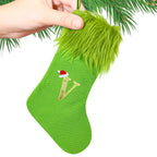 Christmas Decoration Stockings Home Decoration Venue Decoration Christmas Decoration Supplies Large Knitted Alphabet Stockings