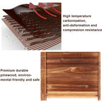 Outdoor Wood Planter Box Raised Garden Bed for Flowers And Vegetables