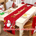 New New Year Christmas Table Runner Snowman Santa Claus Christmas Tablecloth Navidad Gift Elk Table Decor Christmas Party