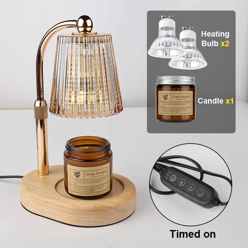 Dimmable Candle Warmer Lamp Timer