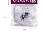 Halloween Ghost Festival Spider Web Simulated Spider Web for Decorating Secret Rooms in Haunted Houses KTV Shopping Malls Horror