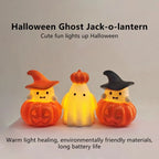 Halloween Pumpkin & Ghost Night Light Luminous Ornament Creative Decoration Party Decor Prop For Halloween Party Holiday Gift