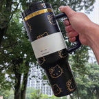 40oz Vacuum Insulated Tumbler Stainless Steel Insulated Water Bottle Vacuum Thermal Flask For Women Men For Cold Hot Cup